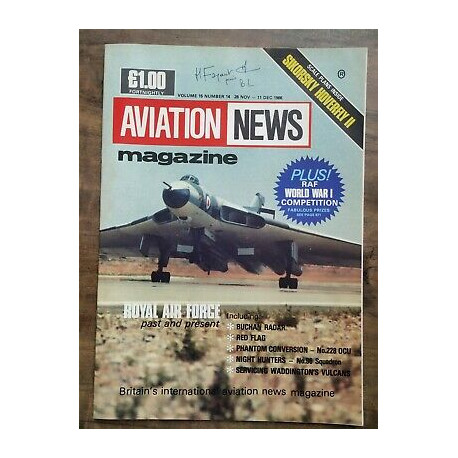 Aviation News Magazine vol 15 Nº 14 29 Nov 11 dec 1986