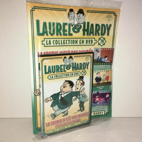 LAUREL ET HARDY la collection en DVD n 79 la SOURIS N'EST PAS INVITEE