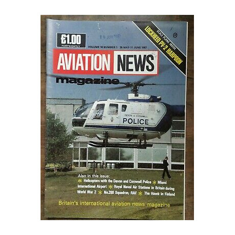 Aviation News Magazine vol 16 Nº 1 29 May 11 June 1987