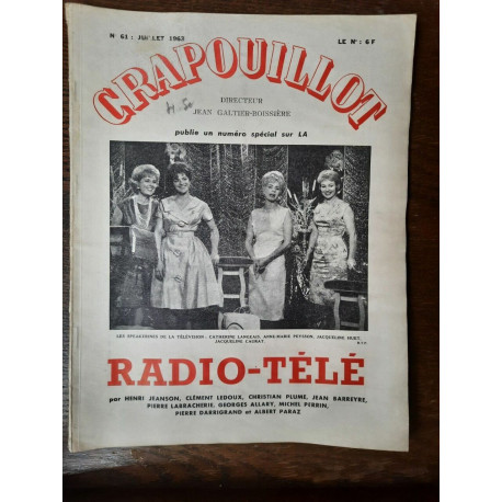 Crapouillot Nº 61 Juillet 1963