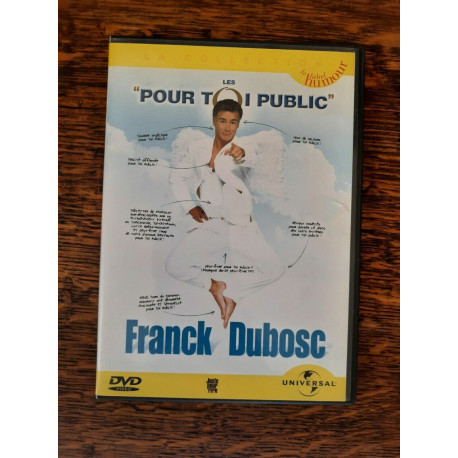 DVD - Pour toi public - avec Franck Dubosc