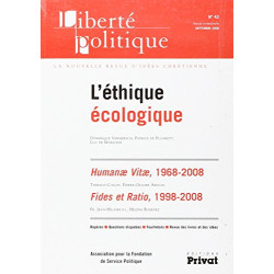 Liberté politique N° 42 : L'urgence écologique