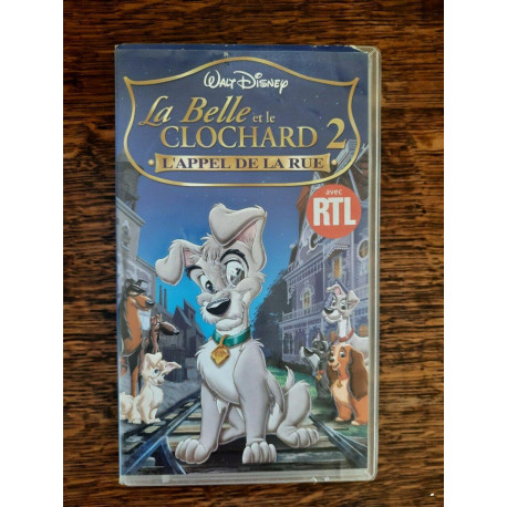 Cassette Video - La Belle et le Clochard 2 - L'appel de La Rue