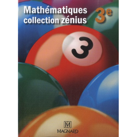 Mathématiques 3e : Manuel élève