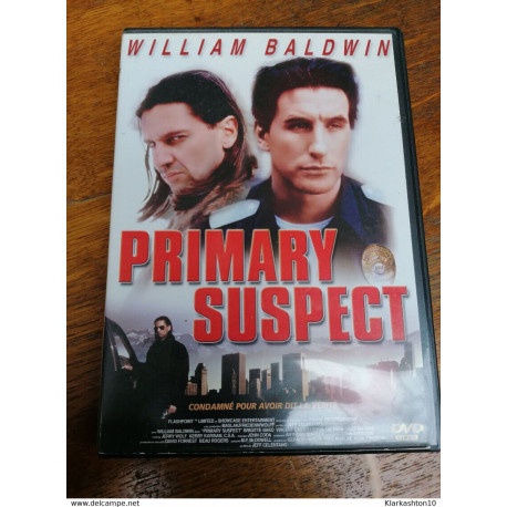 DVD Primary Suspect William Baldwin Brigitte Bako