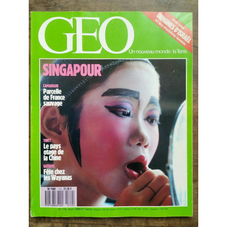 Magazine GEO n 110 Avril 1988