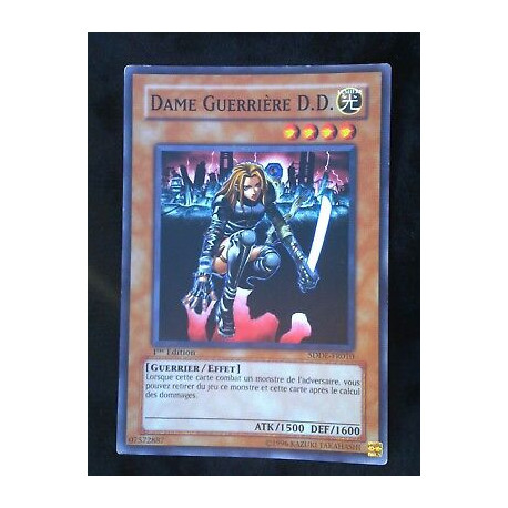 Dame Guerrière D.D. SDDE-FR010 Yu-Gi-OH