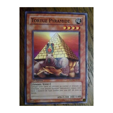 Tortue Pyramide SDZW-FR007 Yu-Gi-Oh