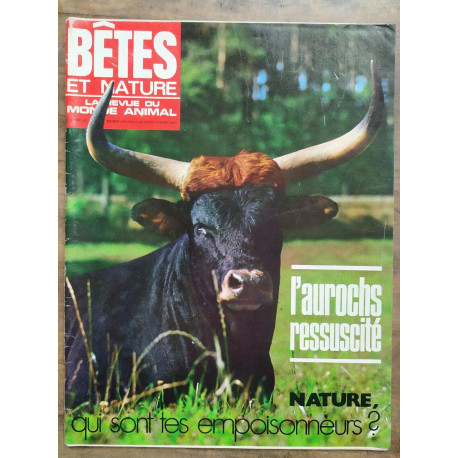 Bêtes et nature n79 septembre octobre novembre 1970