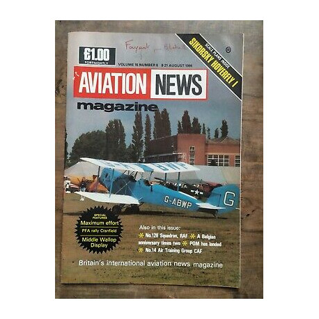 Aviation News Magazine vol 15 Nº 6 8 21 August 1986