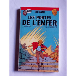 Jacques Martin Lefranc Les portes de l'enfer J'ai Lu bd