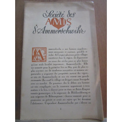 Société des amis d'Ammerschwihr Buts de la Société-Conditions...