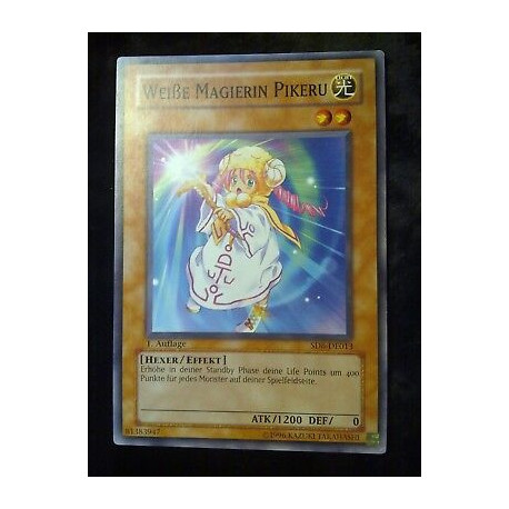 Weiße Magierin Pikeru SD6-DE013 Yu-Gi-Oh