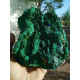 Grand bloc de malachite avec des traces d'azurite. Dimensions 15cm...