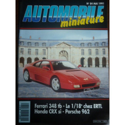 Automobile miniature n84 MAI 1991 modélisme