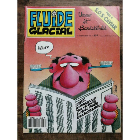 Fluide Glacial Nº 186 Décembre 1991