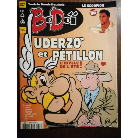 BoDoï n44 Uderzo Et Pétillon août Septembre 2001