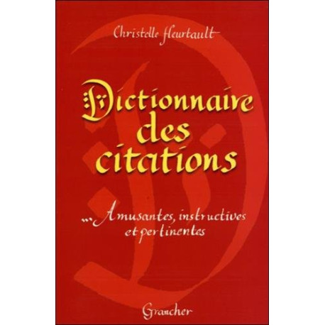 Dictionnaire de citations