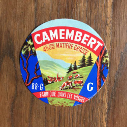 Camembert FABRIQUE DANS LES VOSGES