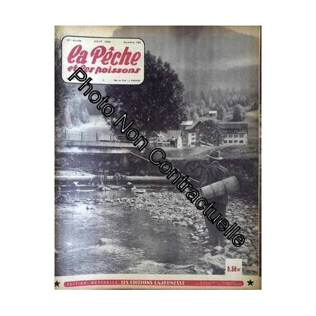 Peche Et Les Poissons (La) N° 180 Du 01/08/1960