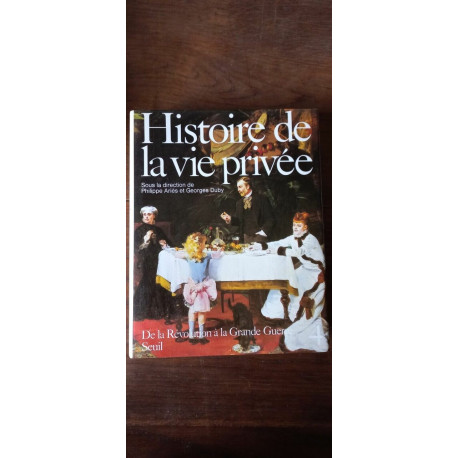 Sous la direction de Philippe Ariès et Georges Duby -Histoire de...