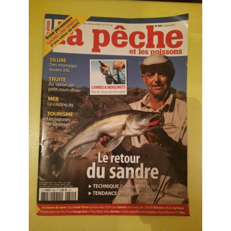 La Pêche Et Les Poissons Nº841 Le Retour du Sandre 2015