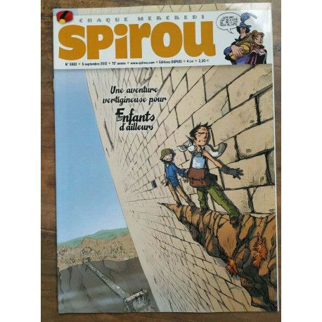 Spirou nº 3882 5 septembre 2012