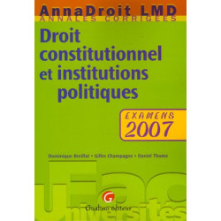 Droit constitutionnel et institutions politiques : Examens