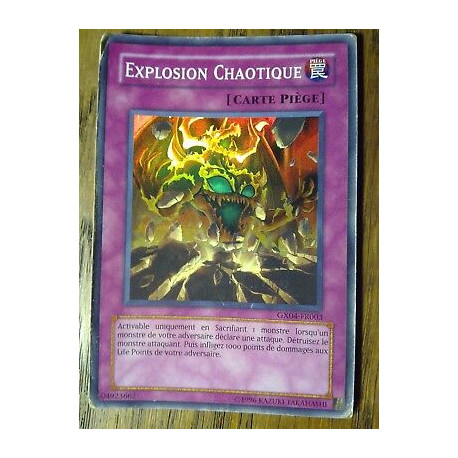 Explosion Chaotique GX04-FR003 Yu-Gi-Oh