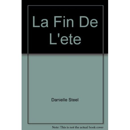 La Fin De L'ete