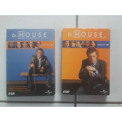 lot 2 coffrets série TV Docteur House Dr saison 1 saison 2