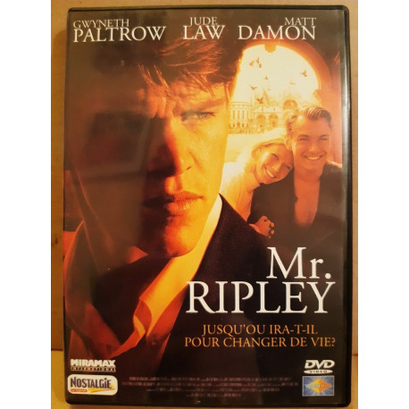 Mr. Ripley Gwyneth Paltrow Jude Law Matt Damon DVD