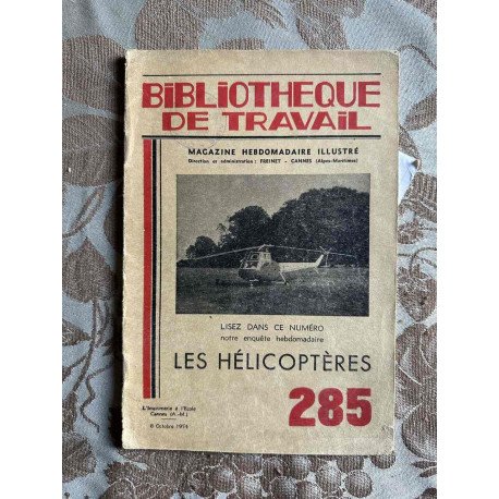 Bibliothèque de Travail n°285