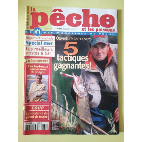 La Pêche Et Les Poissons Nº 744 5 Tactiques gagnantes 2007