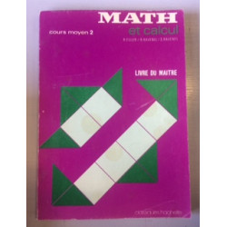 Math et calcul cours moyen 2e annee livre du maitre