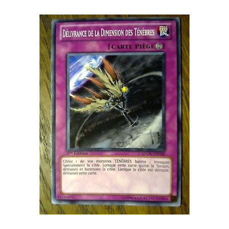 Délivrance de la Dimension des Ténèbres - SDDC-FR040 Yu-Gi-Oh