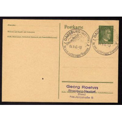 Ganzsache DAGSBURG Cachet Spécial 040943 WW2