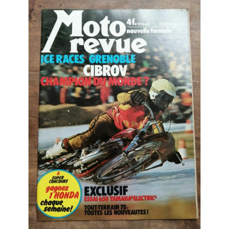 Moto Revue Nº 2207 13 Février 1975