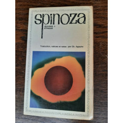 Spinoza Oeuvres èthiques tome 3 flammarion