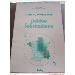 Guiffray Vairon Cornec Petites Fabrications 6e 5e livre du...