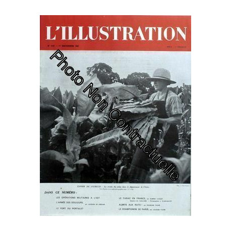 Illustration (L') N° 5147 Du 01/11/1941 - Les Operations...