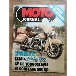 Moto Journal Nº 417 - Spécial Été Harley 1300