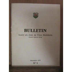 Bulletin Société des Amis du Vieux Riedisheim comité boog Décembre...