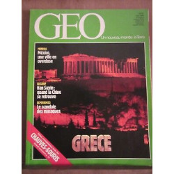 geo un nouveau monde la Terre n87 mai 1986 Grèce