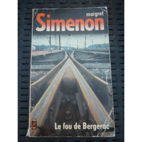 Maigret Le fou de Bergerac PRESSES POCKET 1976