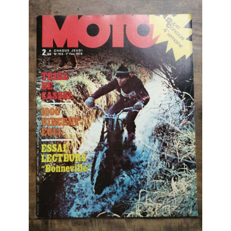 Moto Journal Nº 103 1 Février 1973