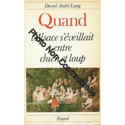 Quand L'alsace S'éveillait Entre Chien Et Loup