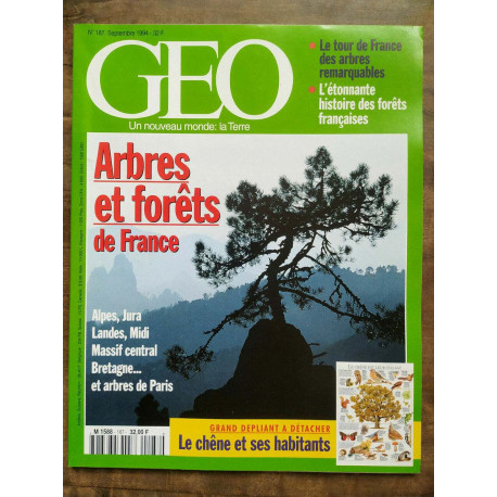 Magazine GEO n187 Septembre 1994