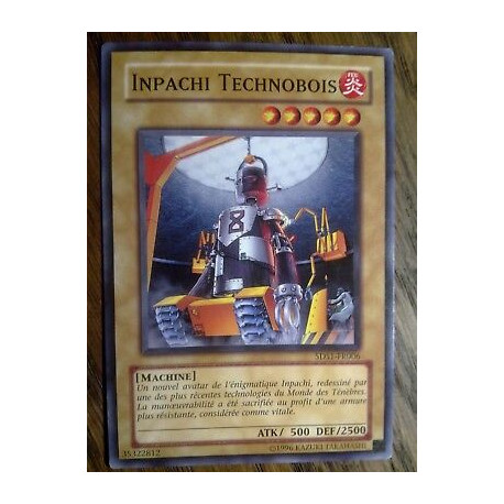 Inpachi Technobois 5DS1-FR006 Yu-Gi-Oh