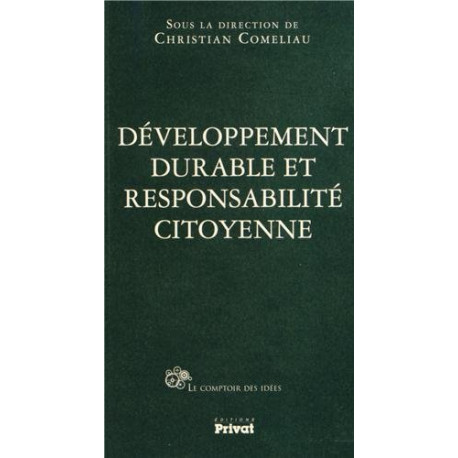 Développement durable et responsabilité citoyenne